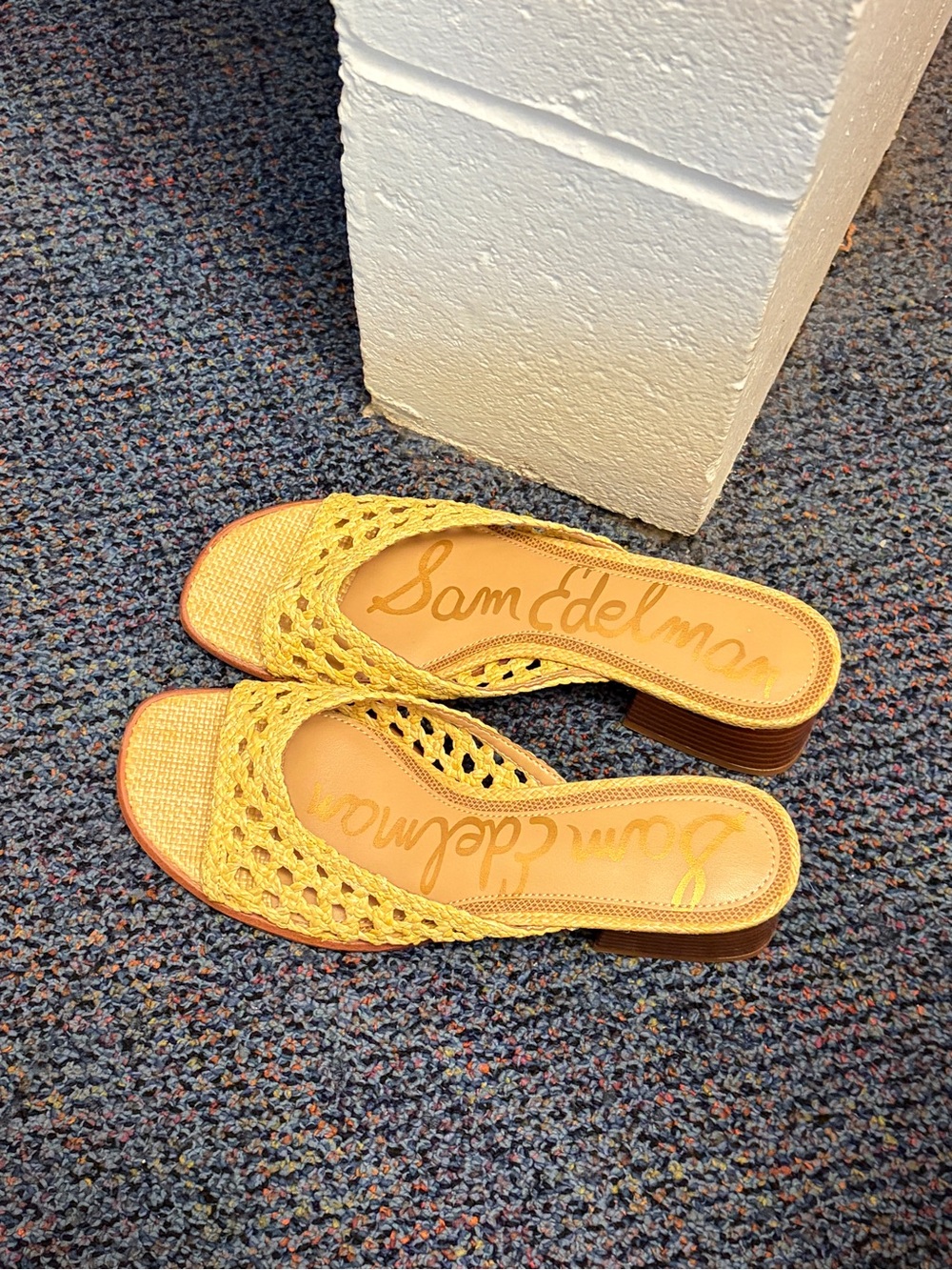 Sam Edelman Crochet Heeled Sandals